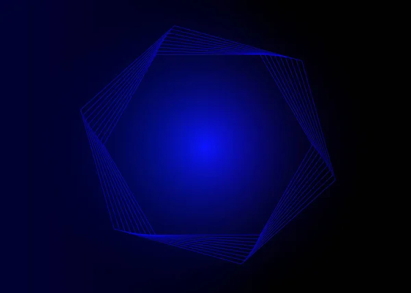 Абстрактный Геометрический Современный Стильный Вектор Темного Баннера — стоковый вектор