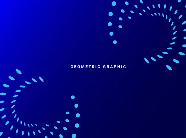 Abstract Geometric Modern Stylish Smooth Dark Banner Background Vector —  Vetores de Stock