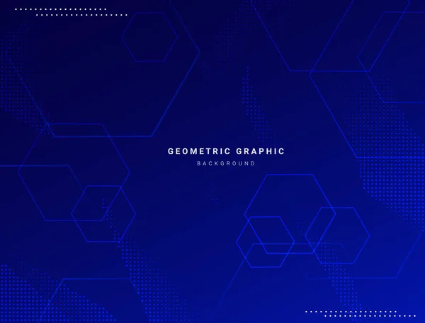 Astratto Disegno Geometrico Dinamico Moderno Grafica Sfondo Vettoriale — Vettoriale Stock