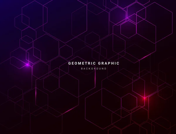 Abstract Geometric Design Dynamic Modern Graphic Background Vector — Stock Vector