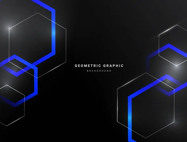 Abstrakte Geometrische Dynamisches Design Bunt Hintergrund Vektor — Stockvektor