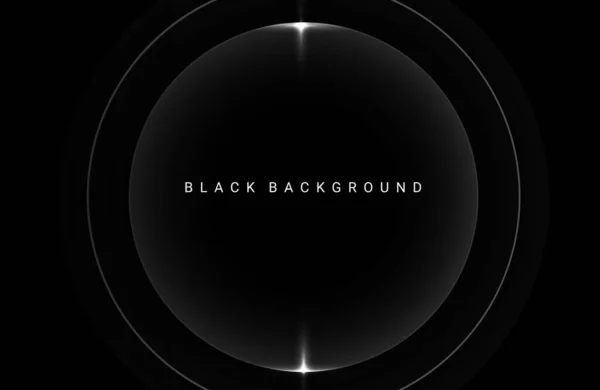 Σχεδιασμός Έννοιας Του Σκότους Μαύρο Γεωμετρικό Διάνυσμα Φόντου — Διανυσματικό Αρχείο