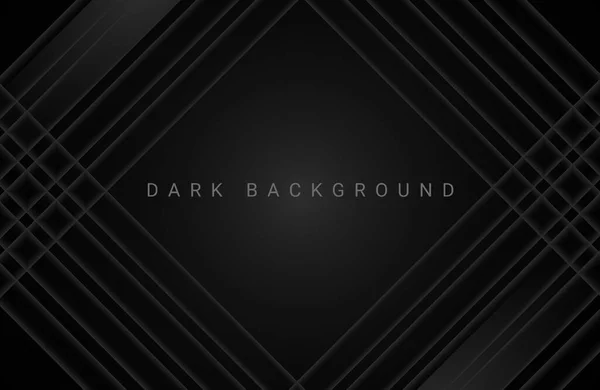 闇の概念設計黒幾何学的背景ベクトル — ストックベクタ