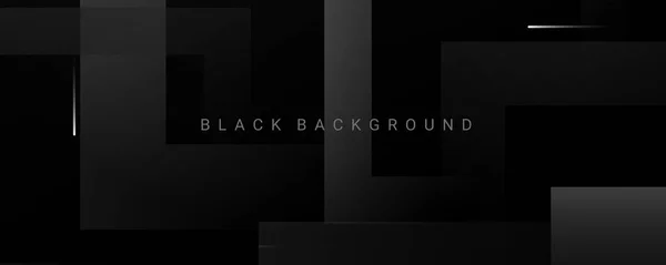 闇の概念設計黒幾何学的背景ベクトル — ストックベクタ