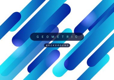 Soyut geometrik tasarım dinamik modern grafik arkaplan vektörü