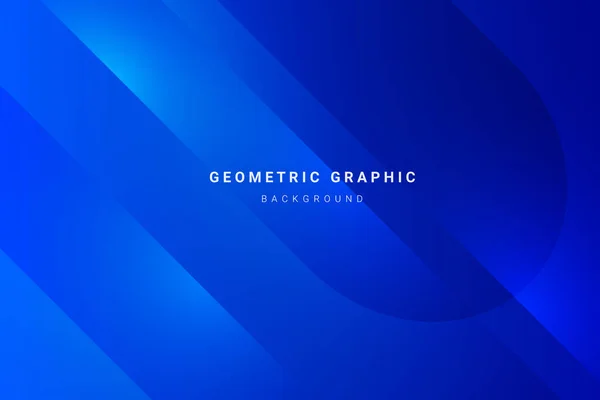 Diseño Geométrico Abstracto Dinámico Moderno Vector Fondo Gráfico — Vector de stock