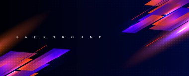 Soyut geometrik modern stil arkaplan tasarım vektörü