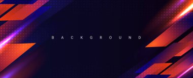 Soyut geometrik modern stil arkaplan tasarım vektörü