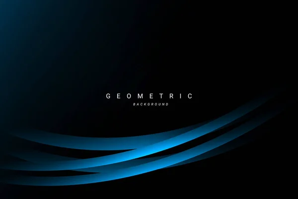 Abstrakt Geometrisk Design Dynamisk Modern Grafisk Bakgrund Vektor — Stock vektor