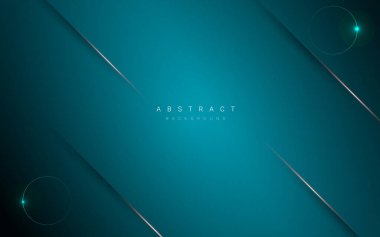 Abstract geometric blue design dynamic modern graphic background vector