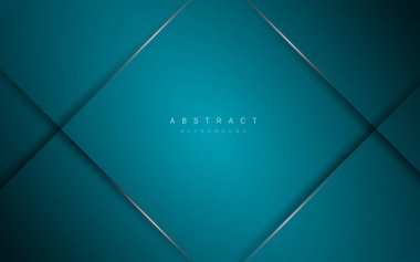 Abstract geometric blue design dynamic modern graphic background vector