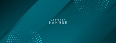 Abstract geometric blue design dynamic modern graphic background vector