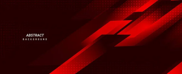 Abstract geometric red design dynamic modern graphic background vector