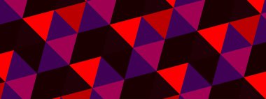 Çok renkli üçgenler soyut arkaplan vektör çizim vektörü