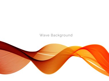 Dekoratif tasarım modern desen, düzgün dalga arkaplan vektörü ile