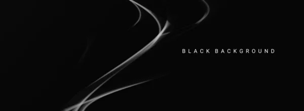 Dark Geometric Black Abstract Background Elegant Decorative Design Pattern Vector — 스톡 벡터