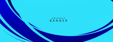 Modern akış renk dalga çizgisi pankart tasarımı arka planı