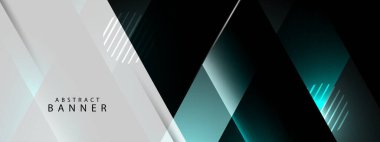 Soyut renk geometrik modern tasarım arkaplan vektörü