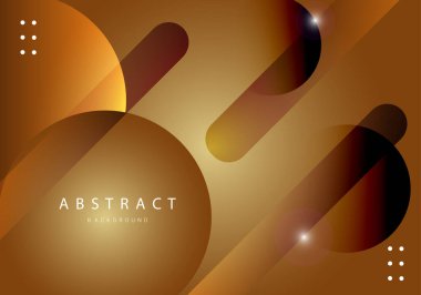 Soyut geometrik altın konsept lüks tasarım arka plan vektörü