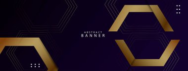 Soyut geometrik altın konsept lüks tasarım arka plan vektörü