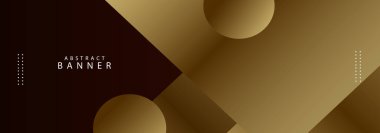 Soyut geometrik altın konsept lüks tasarım arka plan vektörü