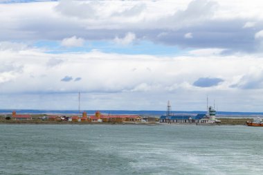 Punta Delgada deniz feneri, Macellan Boğazı Şili sınırı. Şili tarihi