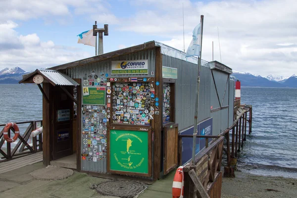 Ushuaia Argentina Noviembre 2018 Oficina Postal Tierra Del Fuego Oficina —  Fotos de Stock