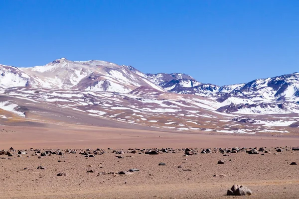 Boliwijski Krajobraz Salvador Dali Widok Pustynię Piękna Boliwia — Zdjęcie stockowe