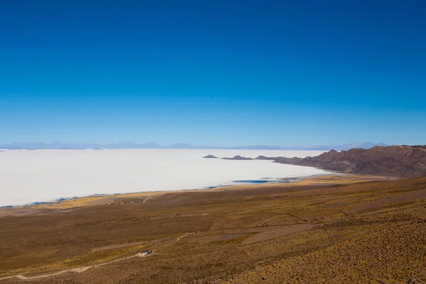 Salar Uyuni Bolivia Salar Más Grande Del Mundo Paisaje Boliviano — Foto de Stock