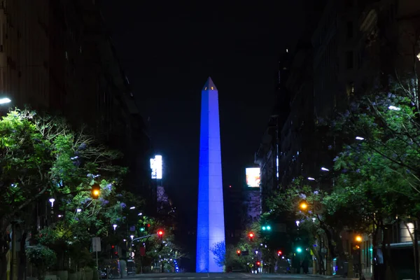 Buenos Aires Argentina Noviembre 2018 Vista Del Obelisco Buenos Aires — Foto de Stock