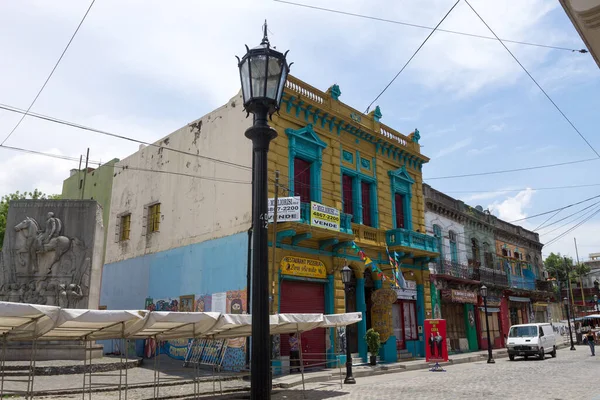 Buenos Aires Argentina Noviembre 2018 Barrio Boca Con Pocas Personas —  Fotos de Stock