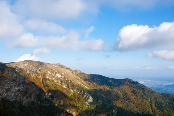 Grappa Dağı Sonbahar Manzarası Talyan Alpleri Güzel Manzara — Stok fotoğraf
