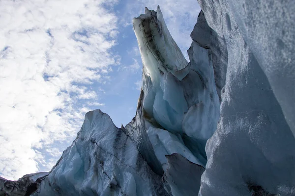 Ice Barlangok Közelében Kverfjoll Izlandi Táj Kverkfjoll Hegy Vatnajokull Nemzeti — Stock Fotó