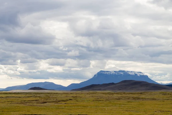 Islands Landskap Heroubreio Tuya Från Highlands Iceland — Stockfoto