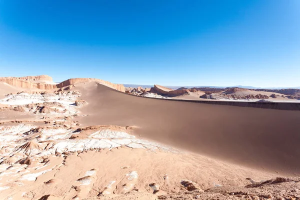 Ay Vadisi manzarası, Şili. Şili panoraması. Valle de la Luna