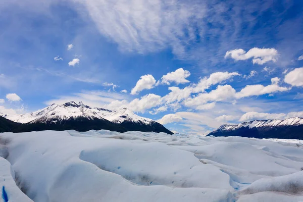 Spacer Lodowcu Perito Moreno Patagonia Argentyna Patagońska Sceneria — Zdjęcie stockowe