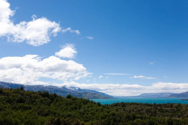 Parque Nacional Torres Del Paine Paisaje Chile Lago Pehoe Patagonia —  Fotos de Stock