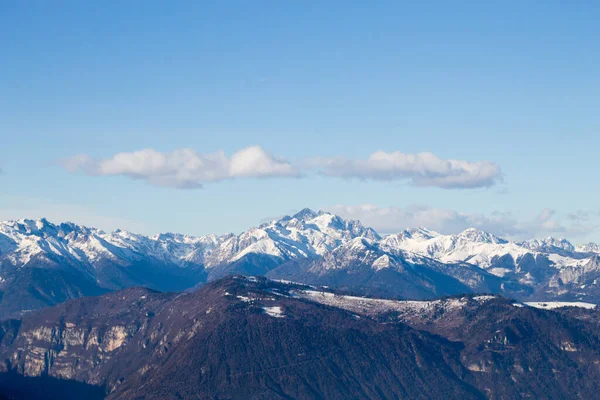 High Mountain Italian Alps Asta Peak View Fiemme Valley Italy — 图库照片