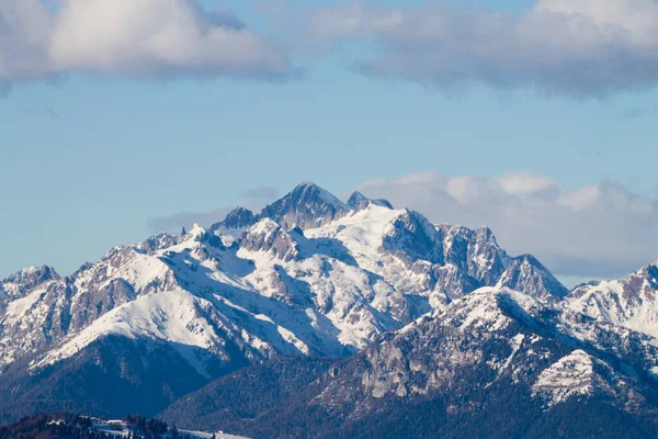 High Mountain Italian Alps Asta Peak View Fiemme Valley Italy — 图库照片