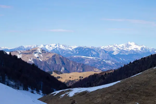 Cesen Monte Paesaggio Italia Panorama Alpi Italiane — Foto Stock