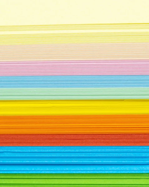 Abstracte Achtergrond Met Regenboog Gekleurd Papier Rijke Tinten Close — Stockfoto