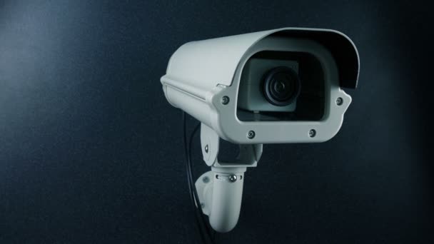 Caméra Vidéosurveillance Enregistre Tir Boucle — Video