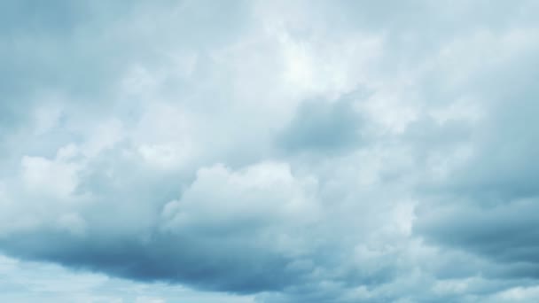 Huge Clouds Moving Covering Sky — Stock Video