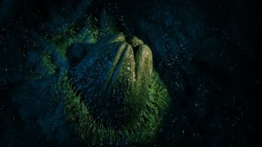 Uzaylı Yumurta Kapsülü Meşale Işığında Ortaya Çıktı