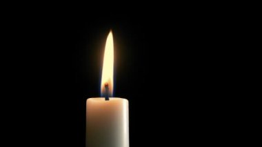 Uzun Zamanlı Mum Yakma Çekimi Yakın plan