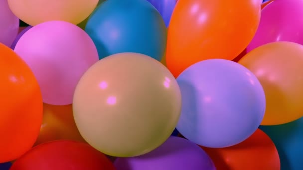 Balloons Arrangment Party Tracking Shot — Vídeos de Stock