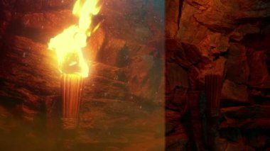 FX 'ten Önce ve Sonra Özel Efektler Endüstrisi - Alevli Meşaleler