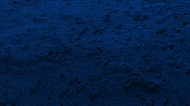 Pavimento Deserto Noite Movimento Tiro — Vídeo de Stock