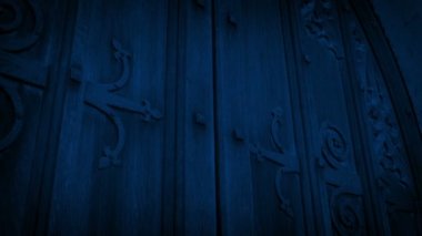 Gece Büyük Ortaçağ Kapısı