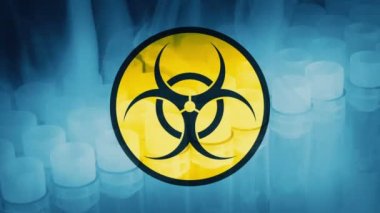 Biyoloji Laboratuvarındaki Tüpler - Virüs Araştırma Konsepti